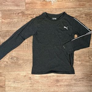 Boys Puma Long Sleeve Tshirt Size M 10/12